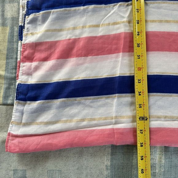 Bebe One Size Multicolor Striped Women's Wrap Sheet - Picture 11 of 11